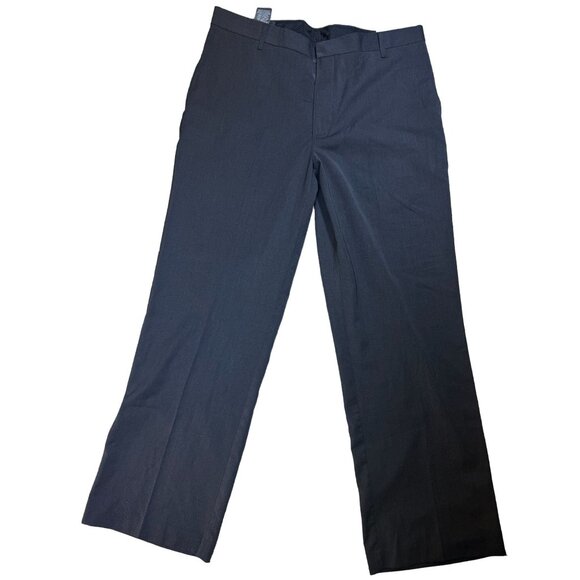 Covington Mens Essential Pants Size 36x29 Black Polyester Rayon Wool Blend - Picture 1 of 13